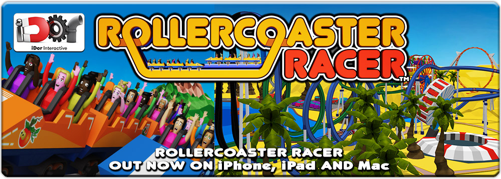 Rollercoaster Racer for iPhone, iPad and Mac